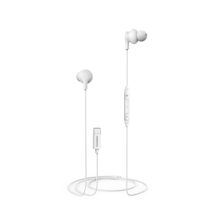 Kopfhörer, In-Ear, Mikrofon, Kabelknickschutz, USB-C, Weiß (00132991)