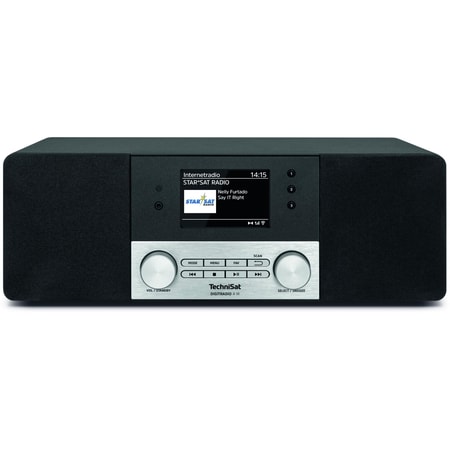 DIGITRADIO 4 IR, schwarz/silber DAB+ Internetradio