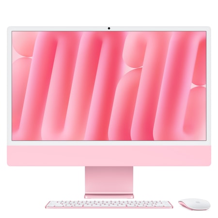 iMac Pink 24 Zoll, M4, 10-Core-CPU, 10-Core-GPU, 24GB, 512GB SSD