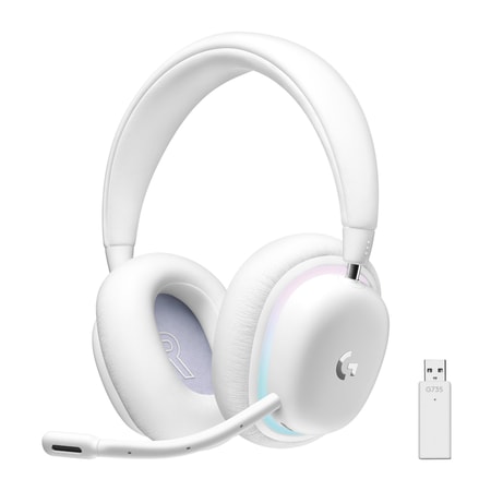 G735 Kabelloses Gaming-Headset, Weiß
