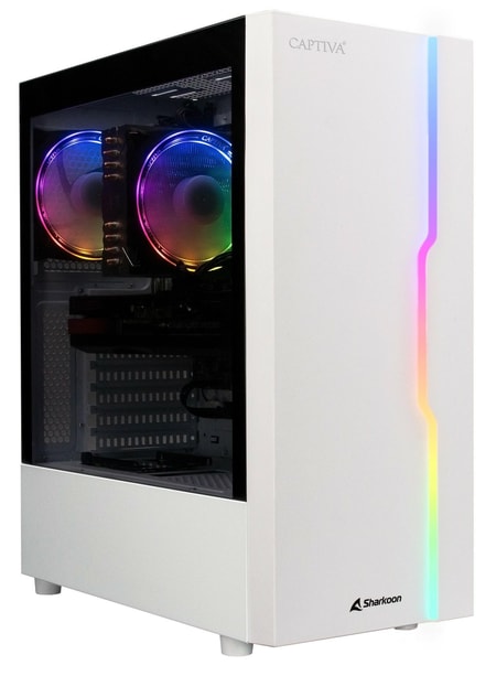 Advanced Gaming I78-346, Weiß, Intel Core i5-12400F, 32 GB, 1 TB M.2 SSD, NVIDIA GeForce RTX 3060