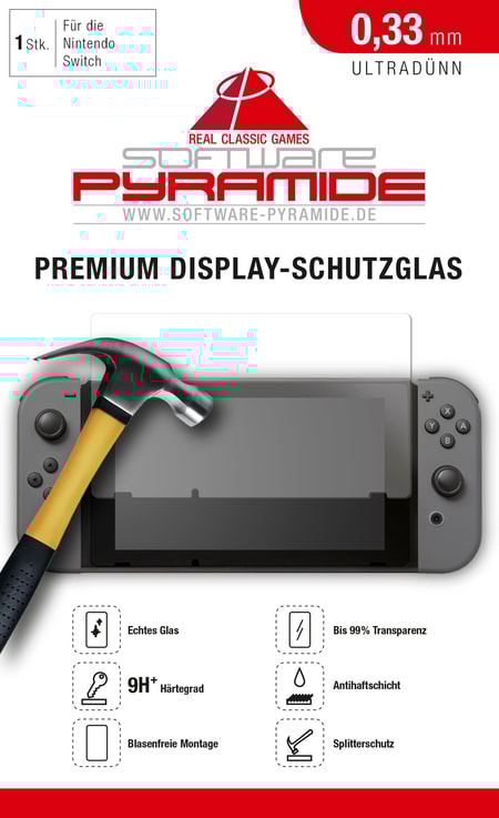 Display-Schutzglas Nintendo Switch