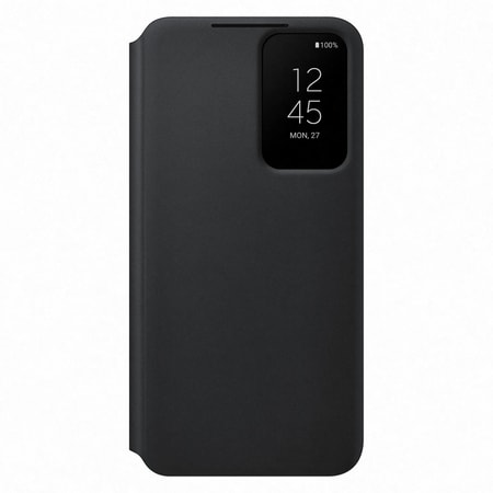 EF-ZS901 View Cover für das Galaxy S22, Schwarz Handyhülle