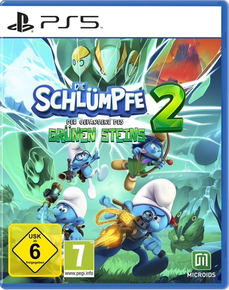 Die Schlümpfe 2 - Der Gefangene des Grünen Steins PS5-Spiel