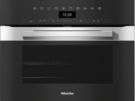 H 7440 B Kompakt-Backofen Edelstahl/CleanSteel