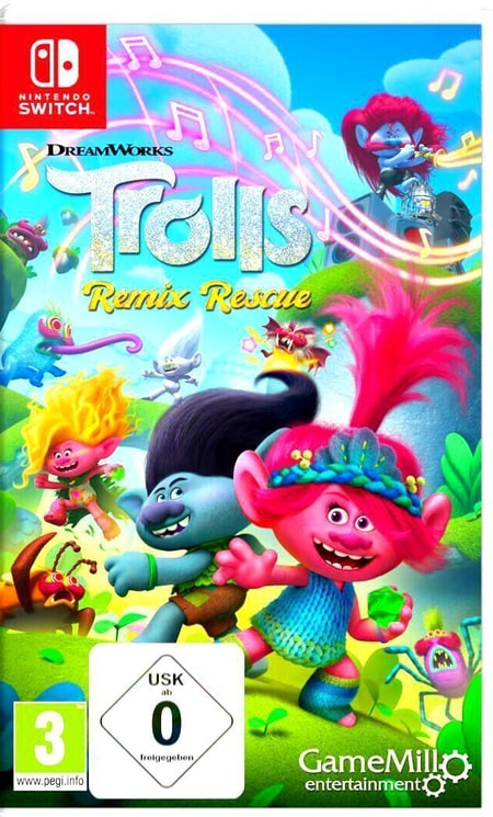 Trolls Remix Rescue Nintendo Switch-Spiel