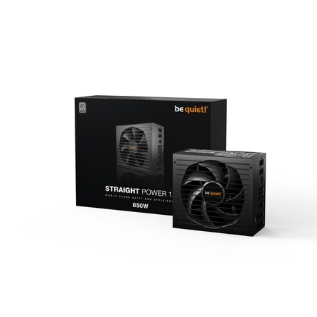 Straight Power 12 850W PC-Netzteil, Schwarz