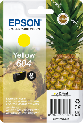 604 Ananas gelb Druckerpatrone