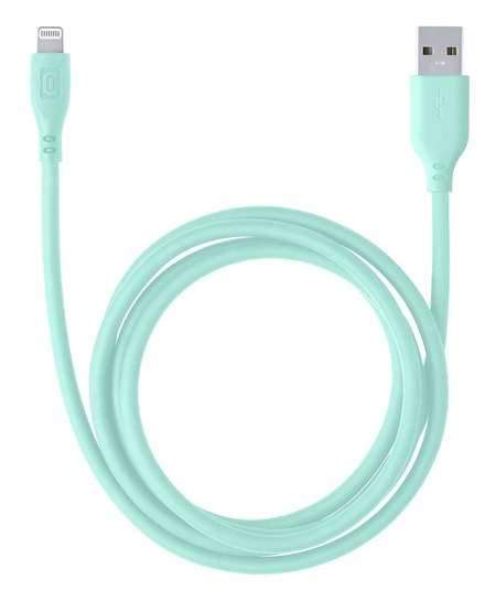 Soft Data Cable USB-A/ Lightning 1,2m Green (60301)