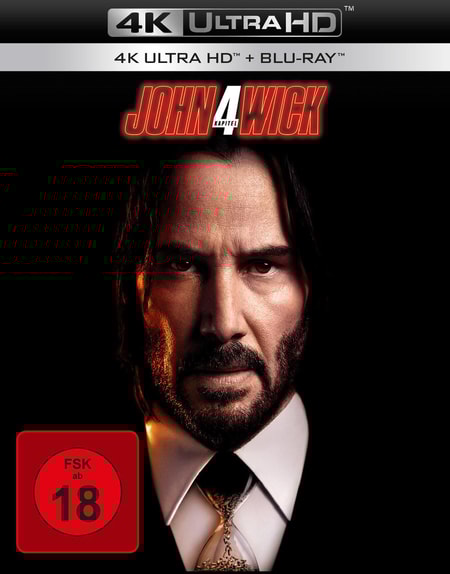 4K Ultra HD Blu-ray John Wick: Kapitel 4  (4K Ultra HD) (+ Blu-ray)