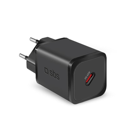 45-W-USB-C-GaN-Akkuladegerät, Schwarz