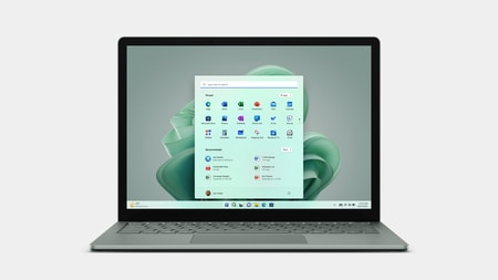 Surface Laptop 5 salbei, 13,5 Zoll, Intel i5, 8GB, 512GB Notebook