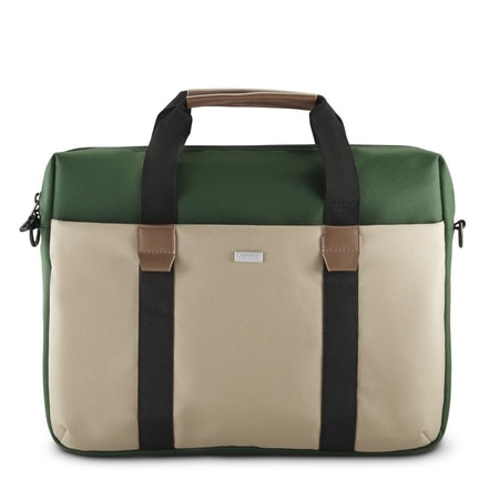 Laptop-Tasche "Silvan", nachhaltig, von 40 - 41 cm (15,6" - 16.2"), Grün (00222065) Laptop-Tasche