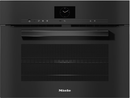 H 7640 BM Kompakt-Backofen mit Mikrowelle Obsidianschwarz