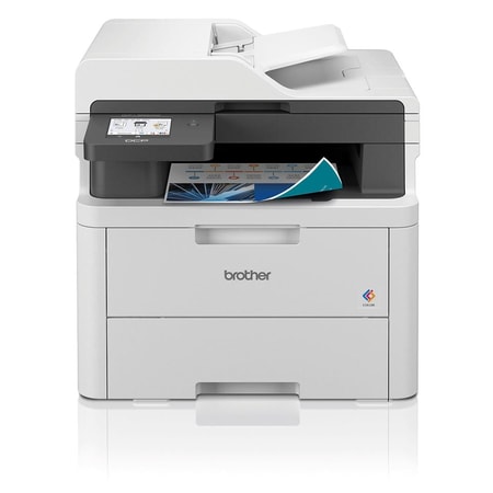 DCP-L3555CDW 3-in-1 Farb-LED-Multifunktionsdrucker, Weiß