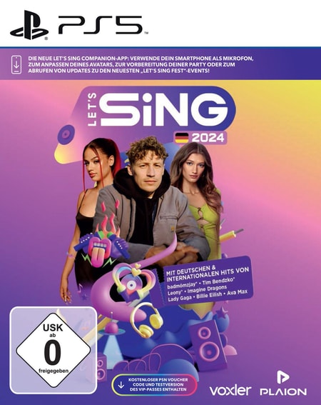 Let's Sing 2024 PS5-Spiel