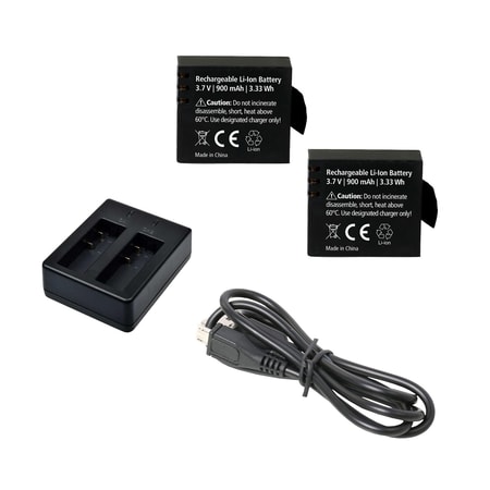 externes Ladegerät mit 2 Akkus f. AC 510/525