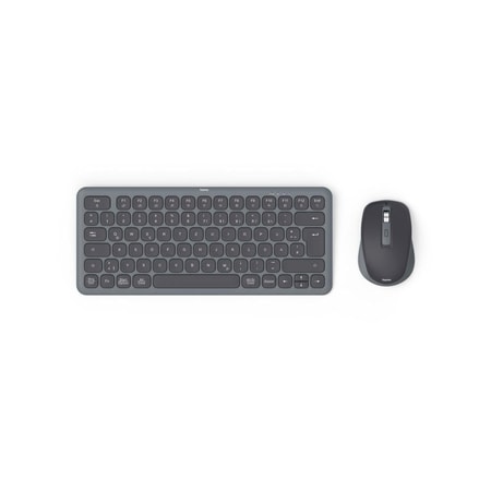 Multi-Device-Tastatur-Maus-Set "WKM-500", kabellos, klein, SW, QWERTZ DE (00173061)