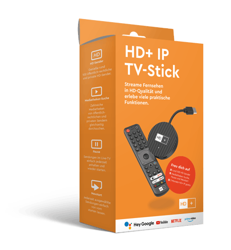 IP TV-Stick inkl. HD+ IP für 3 Monate