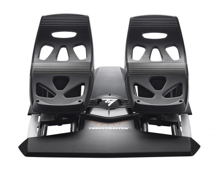 Pedalset TM TFRP (Flight Rudder Pedals) für PC & PS4 schwarz