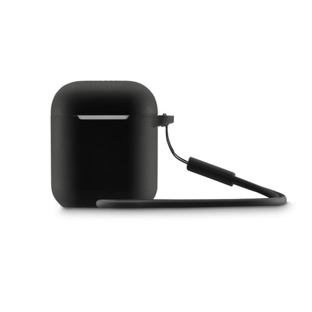 Schutzhülle "Fantastic Feel" für Ladecase AirPods 1. Gen./2. Gen., Schwarz (00210905)