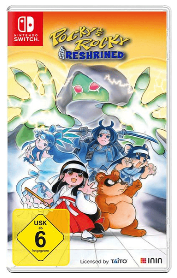 Pocky & Rocky Reshrined Nintendo Switch-Spiel