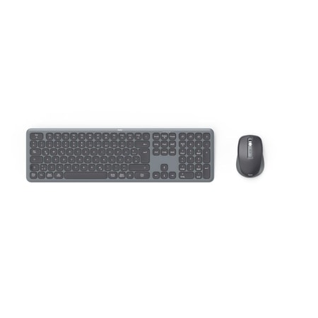 Multi-Device-Tastatur-Maus-Set "WKM-550", kabellos, Funk/BT, SW, QWERTZ DE (00173065)