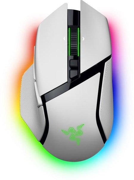 Basilisk V3 Pro 35K Gaming-Maus, Weiß