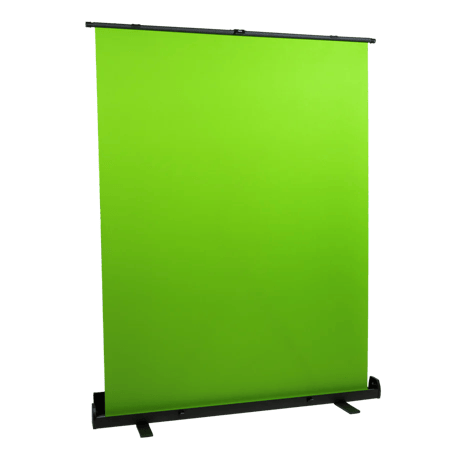 ausziehbarer Greenscreen