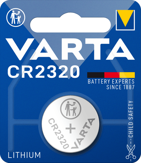 LITHIUM Coin CR2320, 1er Blister Batterie
