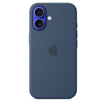 iPhone 16 Silikon Case mit MagSafe - Denim
