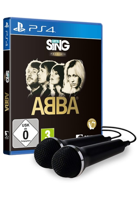 Let's Sing ABBA + 2 Mikrofone PS4-Spiel