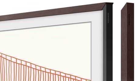 Brauner Rahmen 75 Zoll für The Frame (2021)