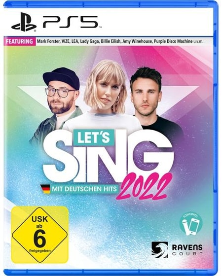 Let's Sing 2022 mit deutschen Hits PS5-Spiel