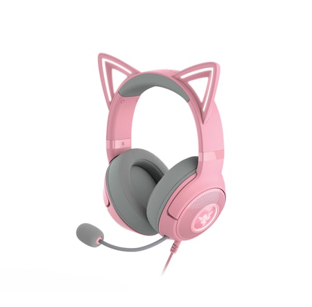 Kraken Kitty V2, Quartz/Rosa Gaming-Headset