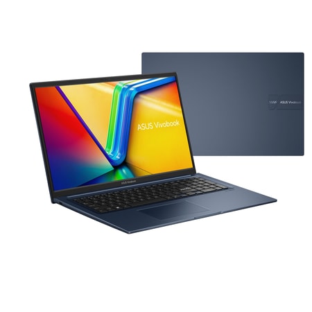 Vivobook 17, Quiet Blue, 17,3 Zoll, Full HD, Intel Core i7-1355U, 16 GB, 512 GB M.2 SSD, Iris Xe