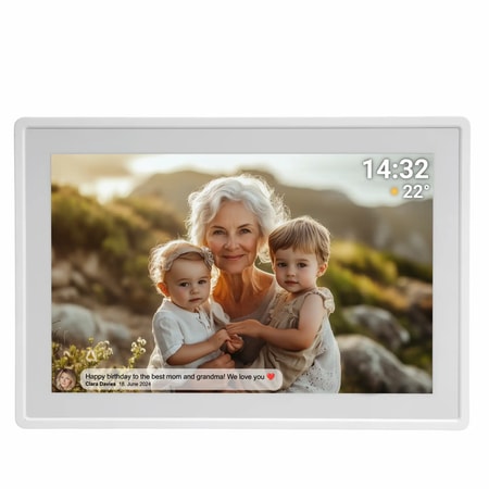PFF-1021W weiß Digitaler Bilderrahmen
