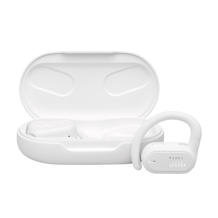 Soundgear Sense weiß kabellose Open-Ear-Kopfhörer