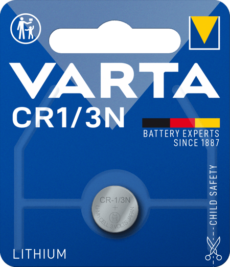 LITHIUM Coin CR1/3N, 1er Blister Batterie