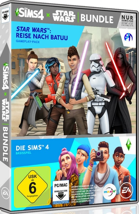 Die Sims 4 + Star Wars: Reise nach Batuu Add-On Bundle PC-Spiel
