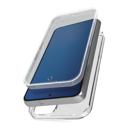 Cover Full Body 360° für Samsung Galaxy S23+ - Extreme Collection Transparent