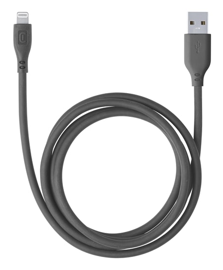 Soft Data Cable USB-A/ Lightning 1,2m Black (60192)