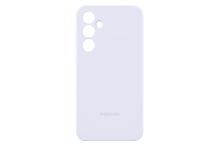 EF-PA556 für Galaxy A55 Silicone Case Light Blue Handyhülle