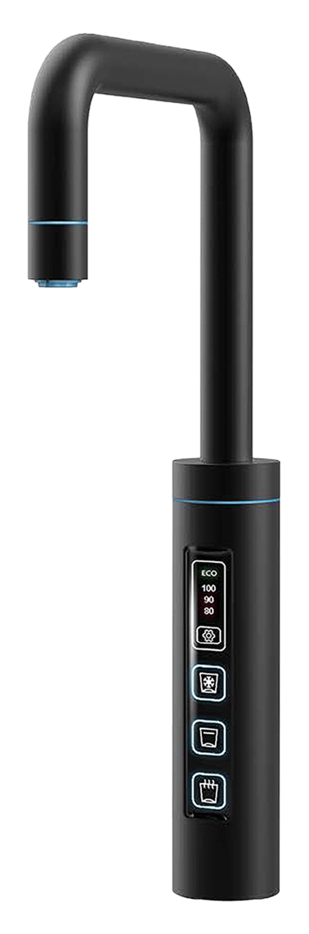 3in1 Touch Armatur (für Sprudler) eckig, matt schwarz (XO-AR 3015)