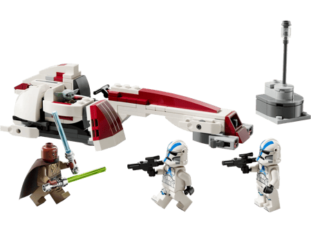 Flucht mit dem BARC Speeder Lego-Set