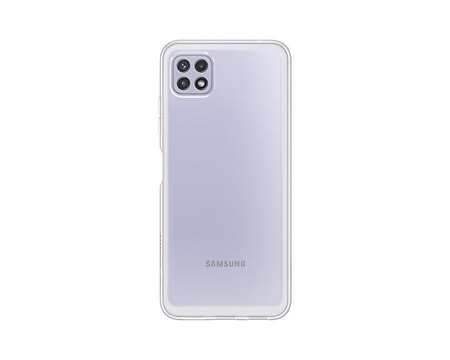 Soft Clear Cover EF-QA226 für das Galaxy A22 5G, transparent Handyhülle