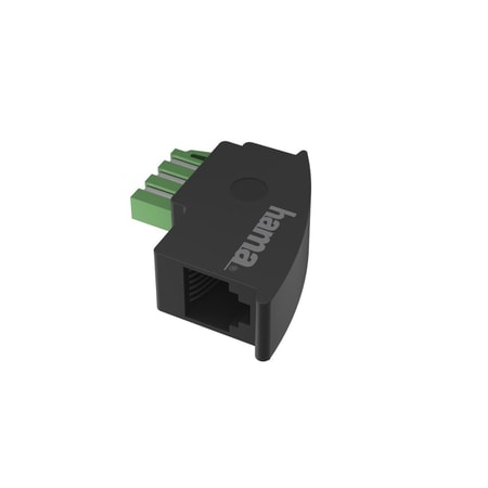 Adapter, TAE-U-Stecker - Modular-Kupplung 6p6c