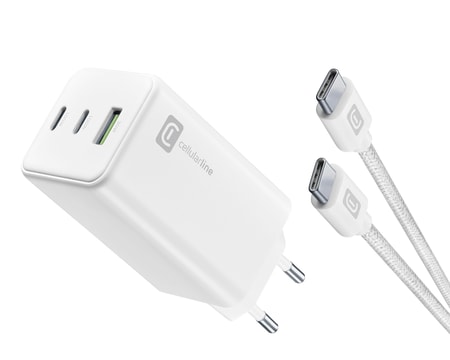 3 Port Multipower Kit 100W Reiselader GaN White (60926) Ladegerät (USB-A + USB-C)