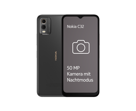 C32 3GB + 64GB Charcoal Smartphone