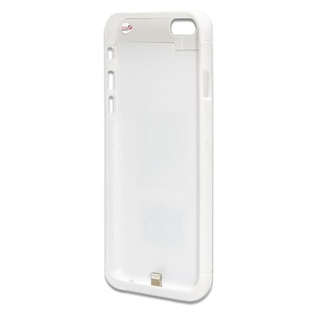 QI Wireless Fluxy Receiver Charging Cover Modul für Apple iPhone 6 Plus Weiß